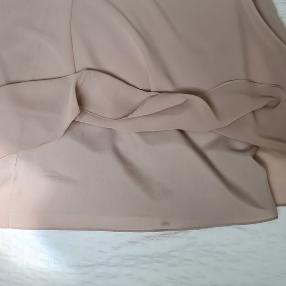 Elegant Grecian-style Vintage rose chiffon bridesmaid dress style# 9260 - Picture 7 of 7